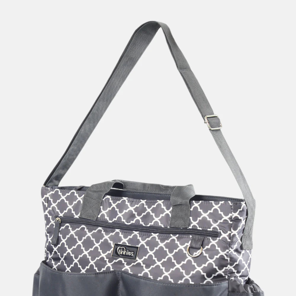 Baby Diaper Bag Grey