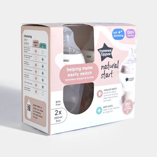 TT Bottle 260ML PK2 PLAN NATUREL START