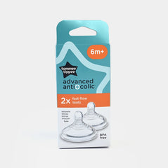 TT TEAT ADV ANTI COLIC FAST FLOW 2X
