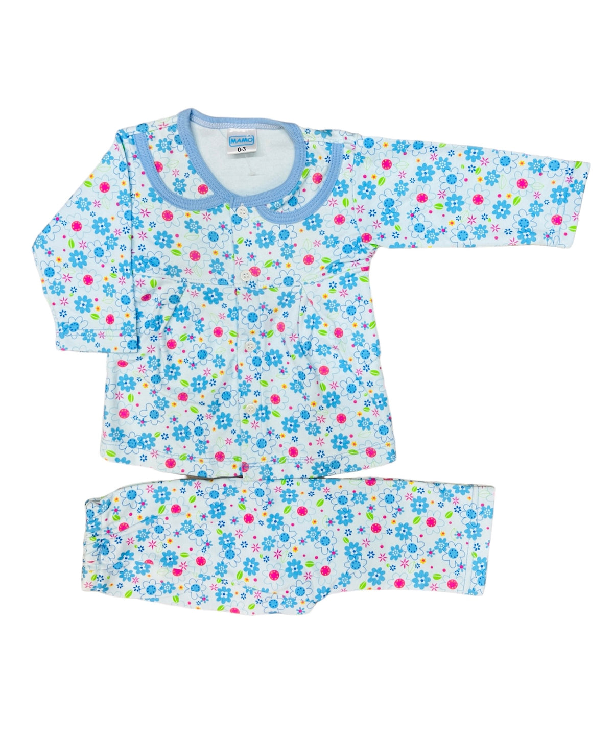 Baby Girl Flower Night Suit