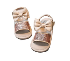 Golden Bow Sandal