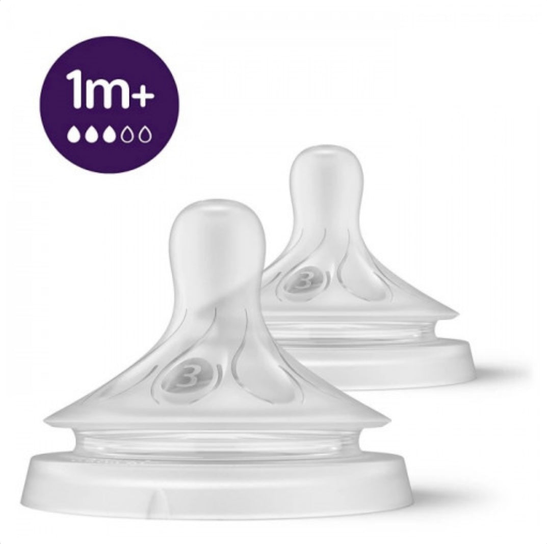 Philips Avent Natural Response 1m+ Nipple PK2 (SCY963/02)