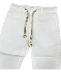 White Jogger Pant