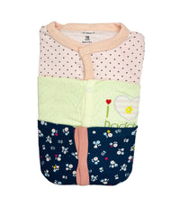 Front open 3 Quarter Romper Set 12-18 Month