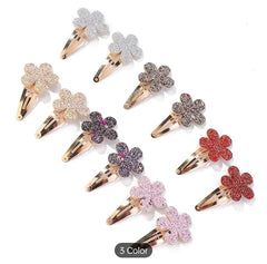 Eight-piece set of hair clips