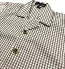 Half Sleeves Checks Cotton Night Suit