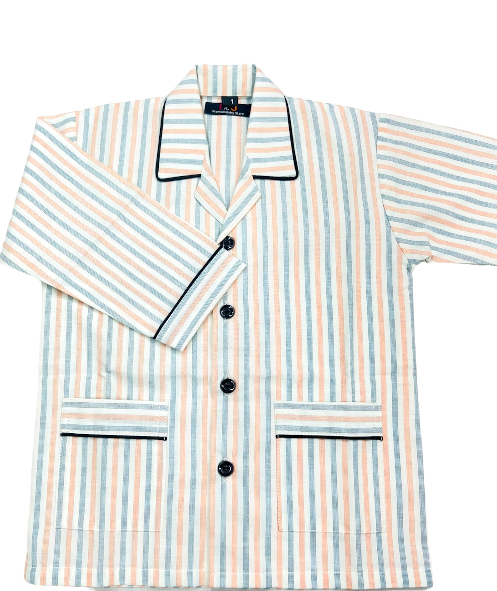 Stripes Cotton Night Suit