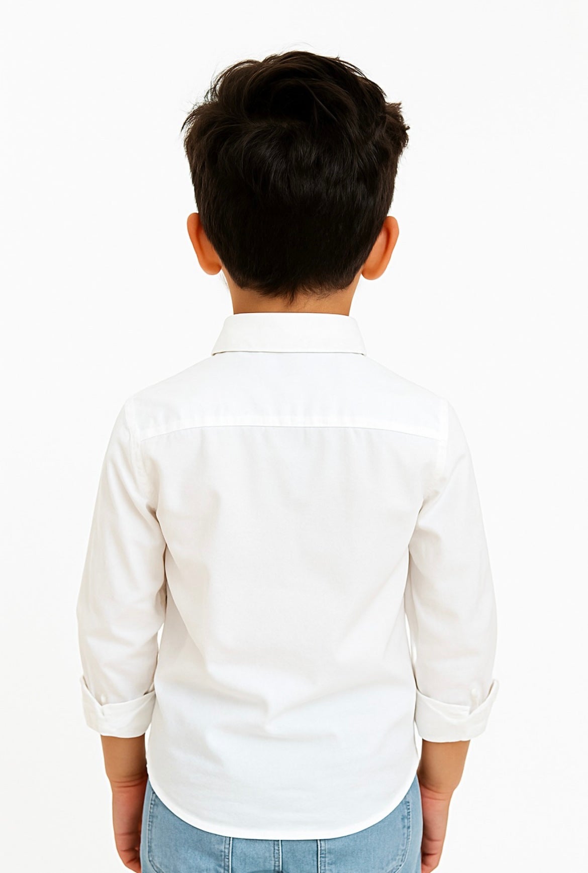 Plain White Formal Shirt