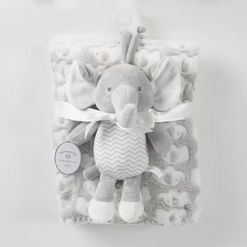 Soft Touch Blanket & Stuff Toy