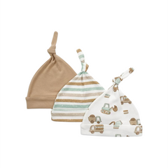 3PK Bunny Cap Set