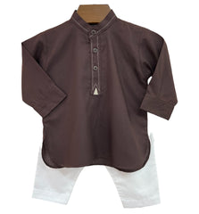 Brown Kurta Shalwar