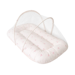 Baby Girl Pink Bed Net