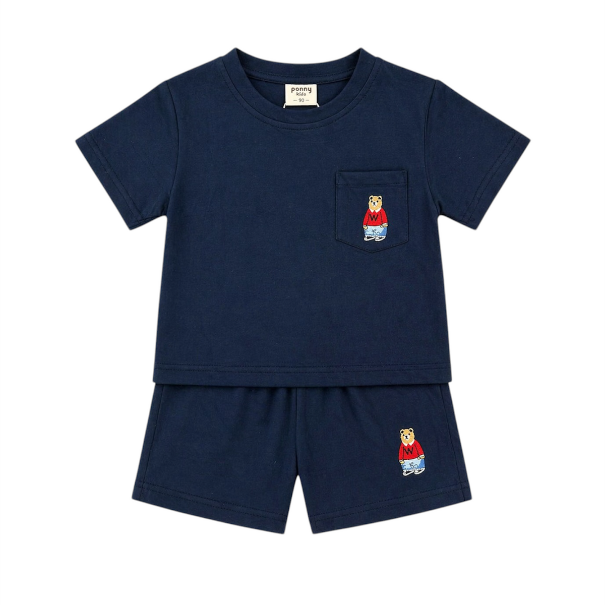 Baby Boy 2PC Cotton T-Shirt & Short Set