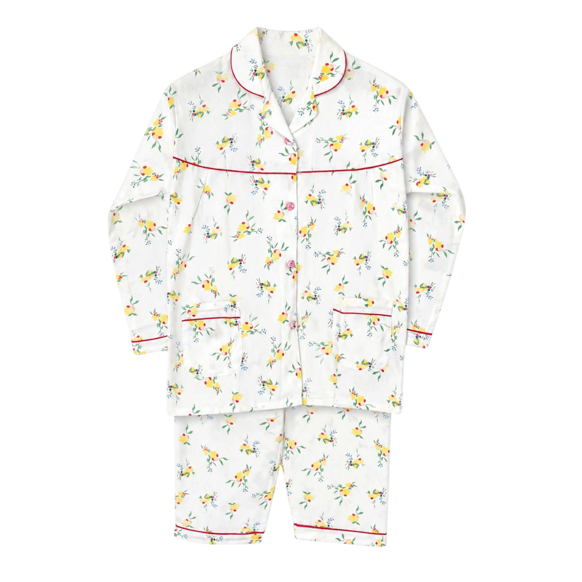 Baby Girl Flower Cotton Night Suit