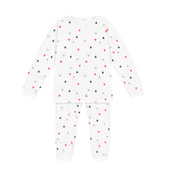 Premium Baby Boy 2PC Round Neck Cotton Night Suit