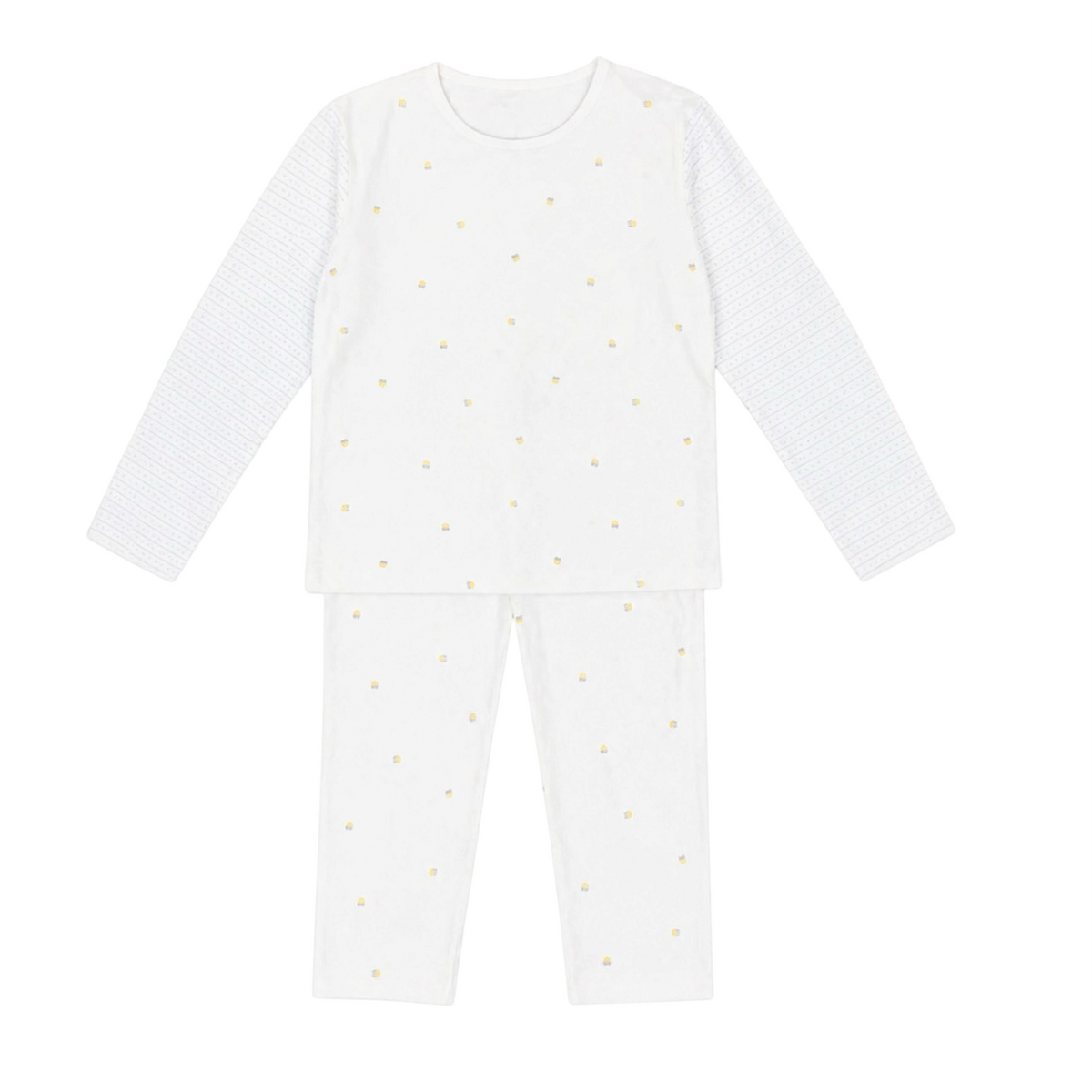 Premium Baby Boy 2PC Round Neck Cotton Night Suit