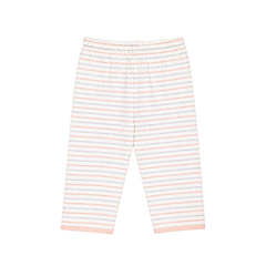Premium Baby Peach Stripes Pajama – Soft Cotton Fabric, Stretchable & Comfortable Fit