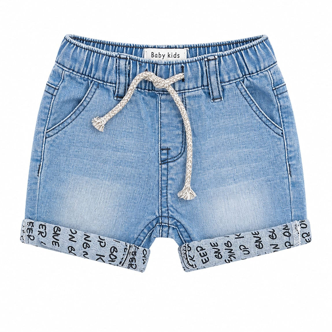 Infants Baby Boy Blue Denim Shorts