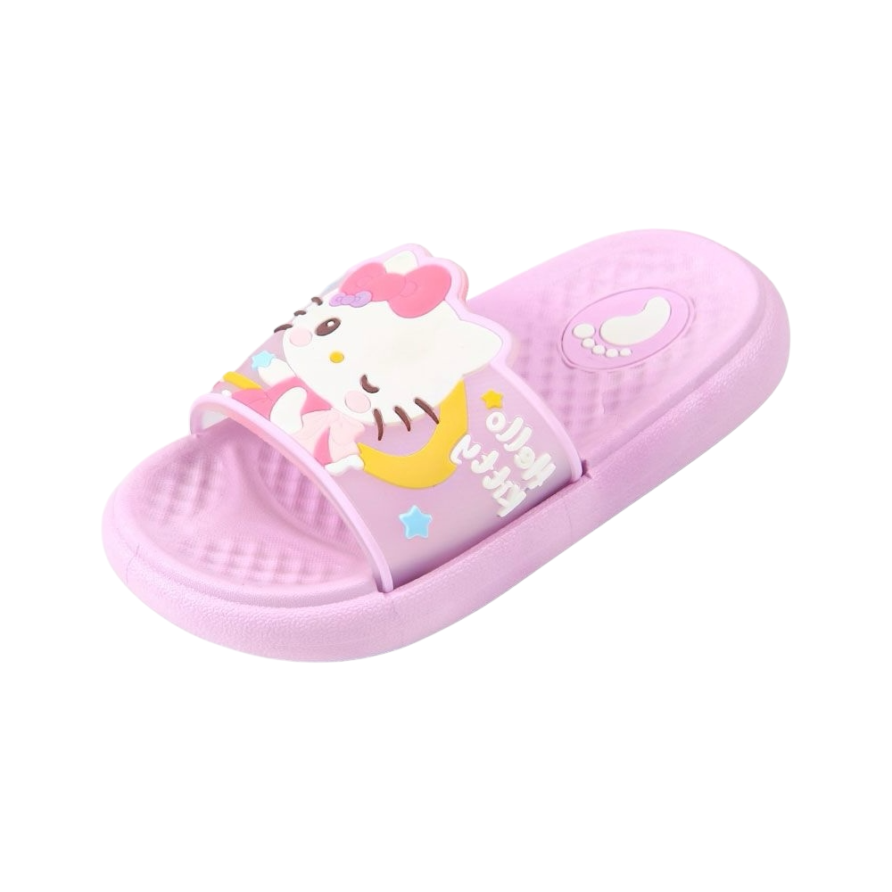 Purple Hello Kitty Slippers