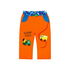 Baby Boy 3 Quarter Short - Orange