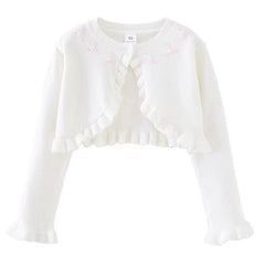 Baby Girl White Shrug