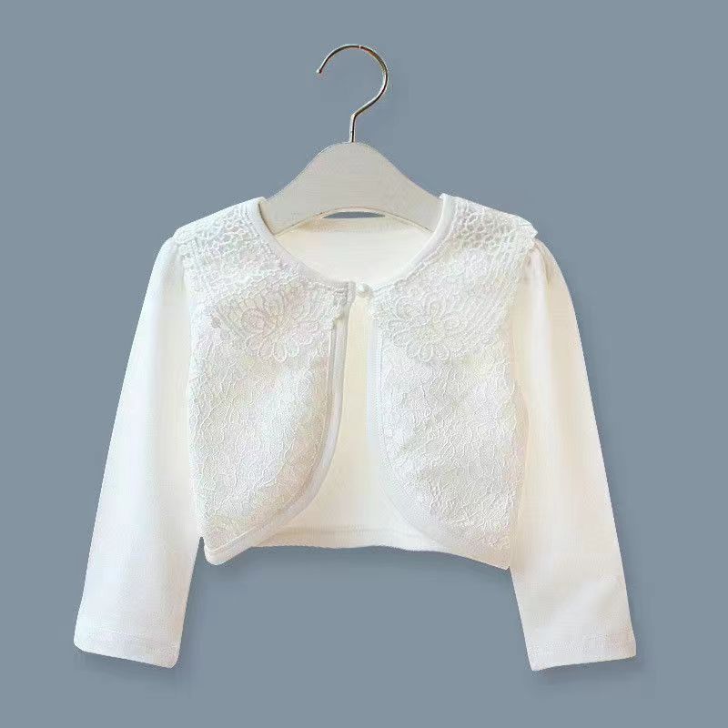 Baby Girl White lace Shrug