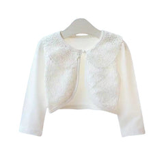 Baby Girl White lace Shrug