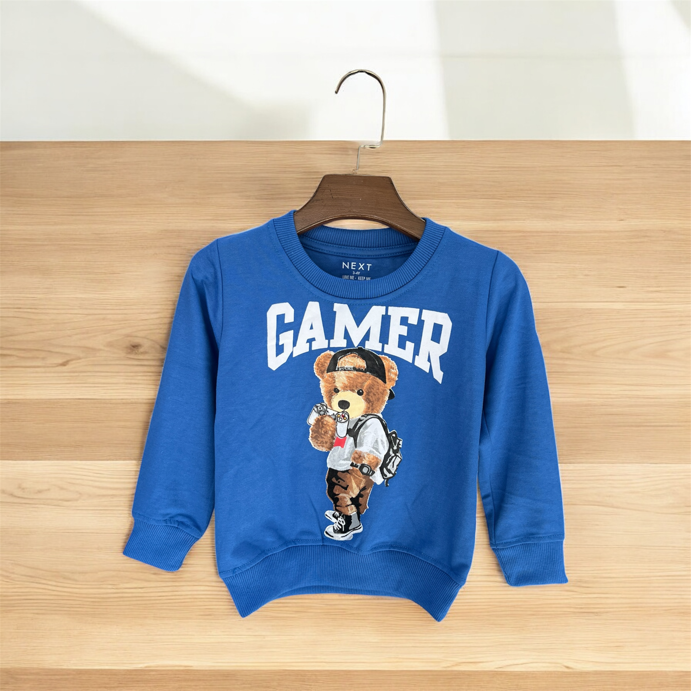 Royal Blue Gamer Sweat T-Shirt