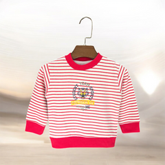 Red Stripes Full Sleeves T-Shirt