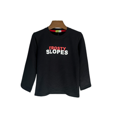 Baby Boy Full Sleeves Black T-shirt