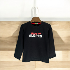 Baby Boy Full Sleeves Black T-shirt