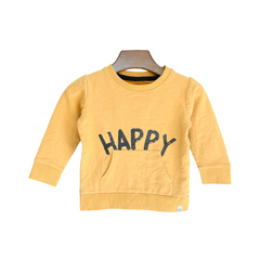 Baby Boy Mustard Sweat T-Shirt