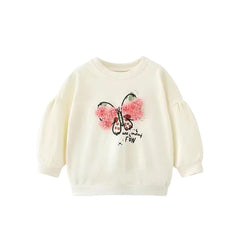 Baby Girl Butterfly Sweat T-Shirt