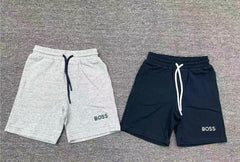 Grey Round Lastic Boss Short