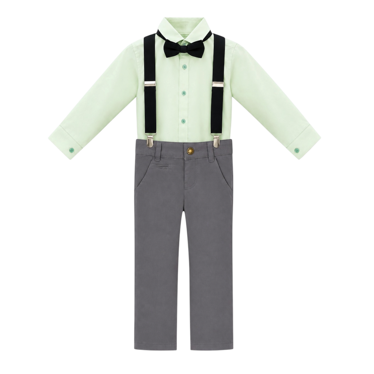 4PC Formal Wear Suit Green