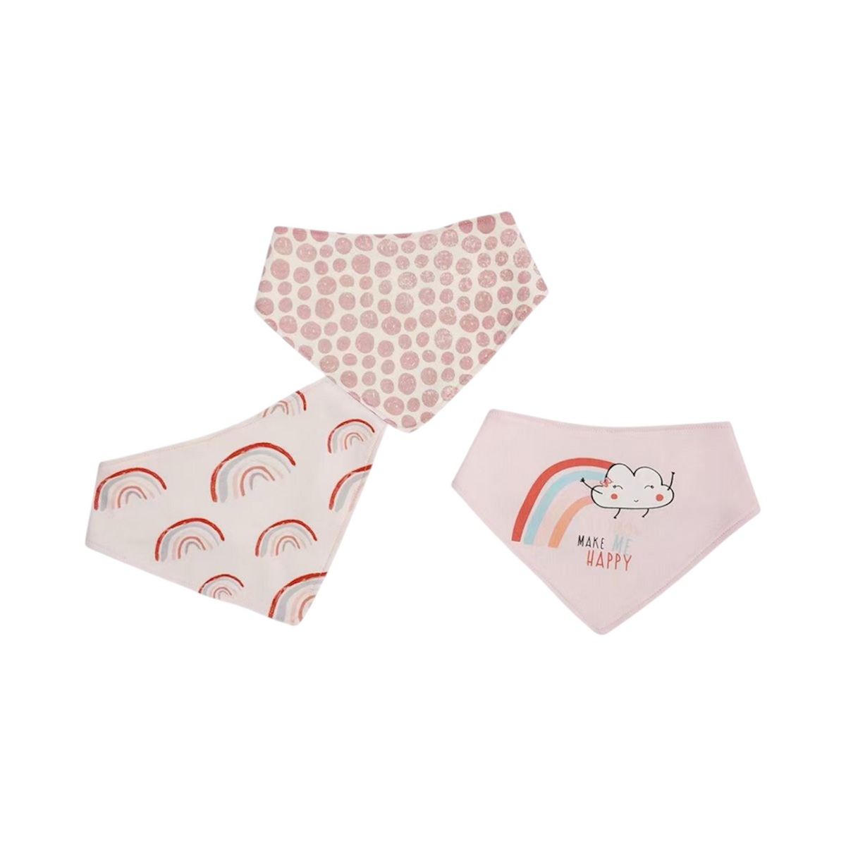 3PK Triangular Bib Set