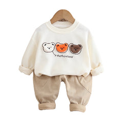 2PC Baby Boy Bear Suit