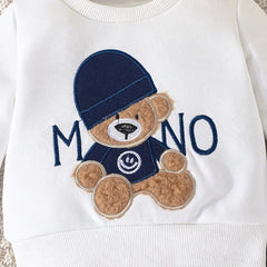 2PC Baby Boy Bear Suit