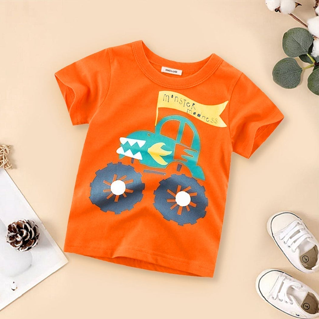 Orange Tractor T-Shirt