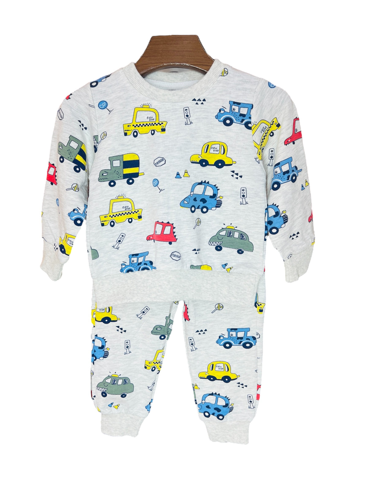 2PC baby Boy Car Suit