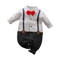 Baby Boy Formal Romper