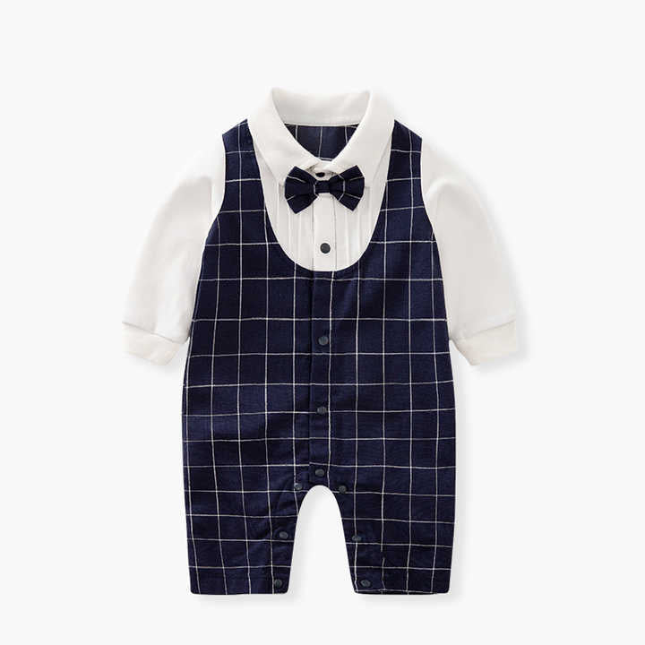 Baby Boy Formal Romper