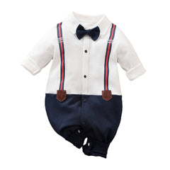 Baby Boy Formal Romper