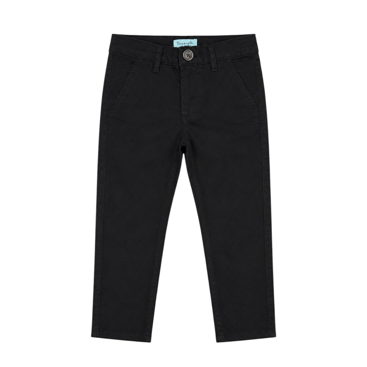Baby Boy Black Pant with Adjustable Waist