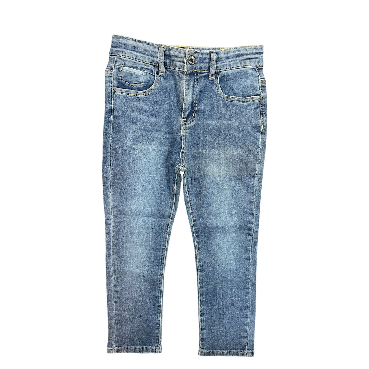 Baby Boy Adjustable Waist Denim Pant