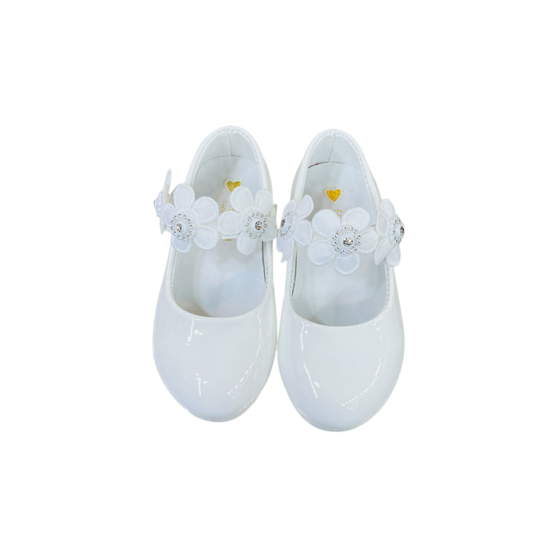 White Stone Pumps
