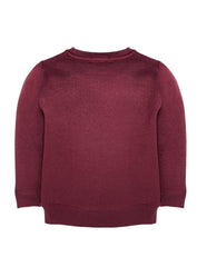 Baby Boy Maroon Sweat T-Shirt