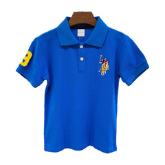 Baby Boy Blue Polo T-Shirt