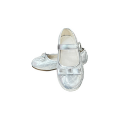 Silver Stone Pumps