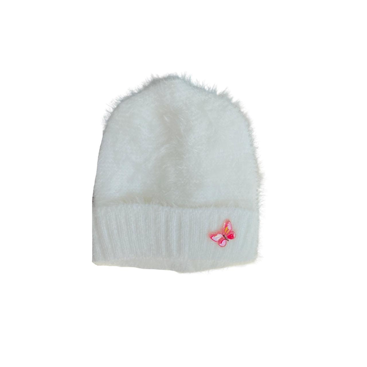White Woolen Cap 0m+